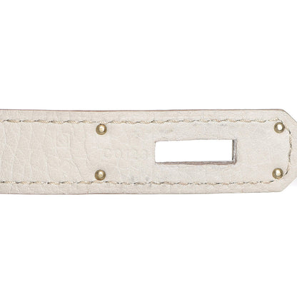 Hermes Taurillon Clemence Kelly Retourne 35 Gris Perle 19 of 28