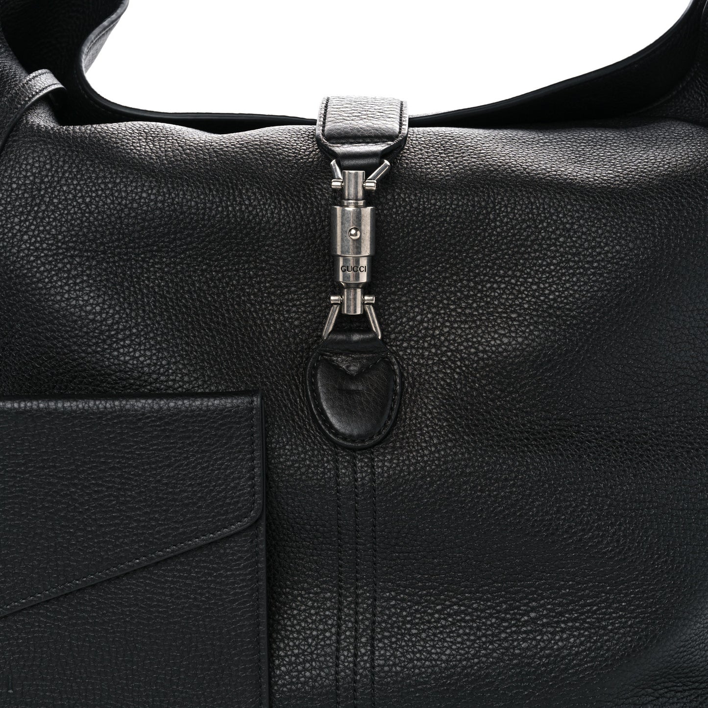 Amour Grane Calfskin Medium Jackie 1961 Crossbody Bag Black