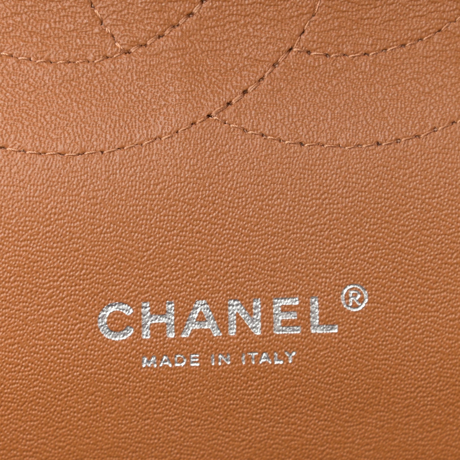 Chanel Caviar Quilted Maxi Double Flap Light Brown 6 of 15
