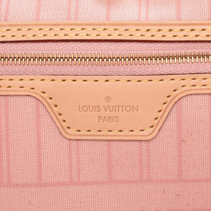 Louis Vuitton Damier Azur Neo Neverfull GM Rose Ballerine 6 of 9