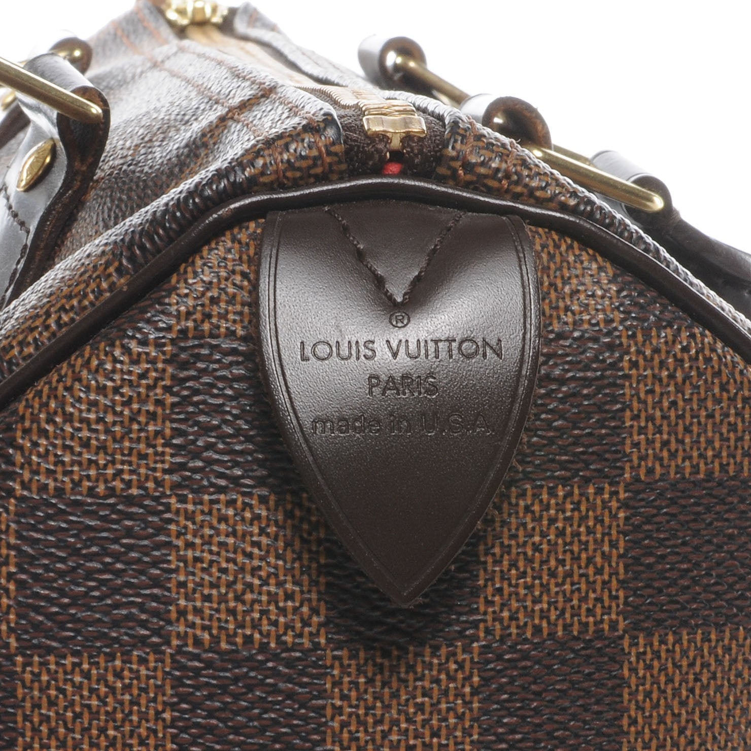 Louis Vuitton Damier Ebene Speedy 30 4 of 7