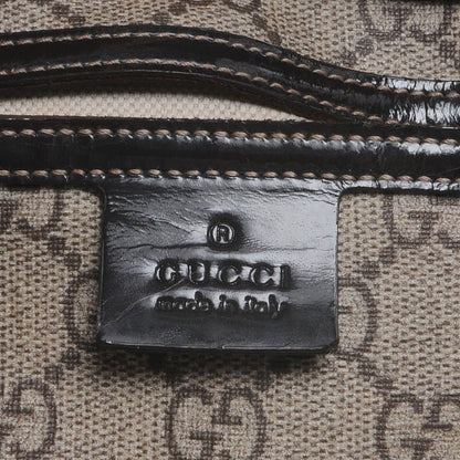 Gucci GG Plus Monogram Tattoo Heart Medium Joy Boston Dark Brown 7 of 8