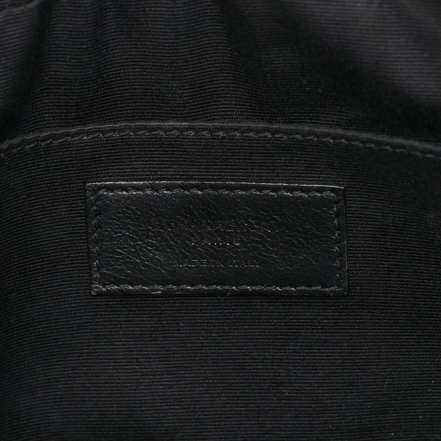Calfskin Matelasse Monogram Lou Camera Bag Black