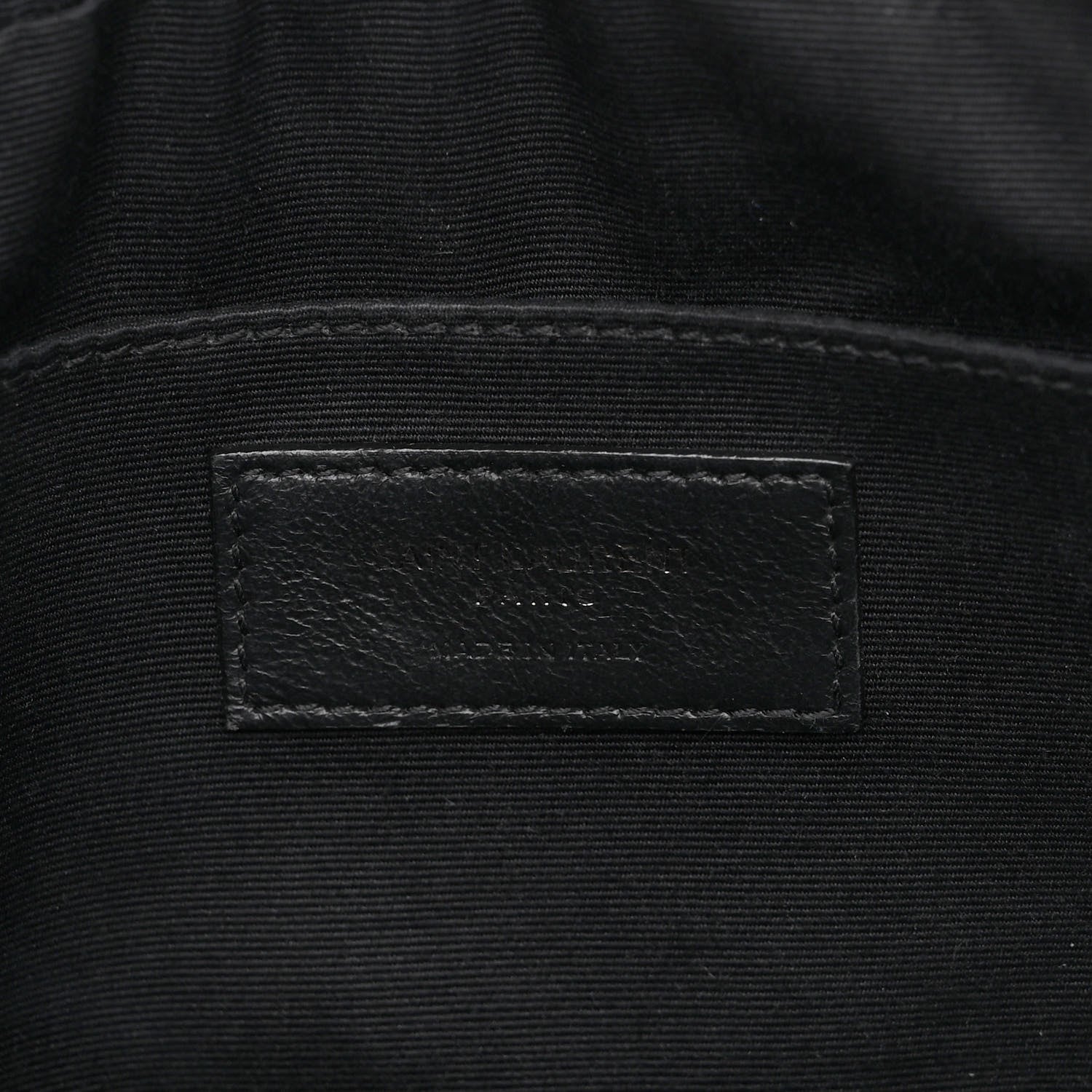 Saint Laurent Calfskin Matelasse Monogram Lou Camera Bag Black 6 of 16
