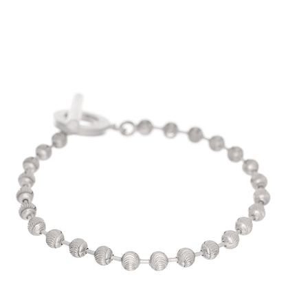 Gucci Sterling Silver Boule Bead Toggle Bracelet 1 of 4