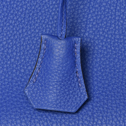 Hermes Togo Birkin 30 Bleu Electrique 13 of 34