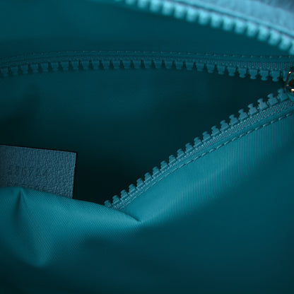 Gucci Nylon Twill 80s Logo Patch Backpack Lago 8 of 10