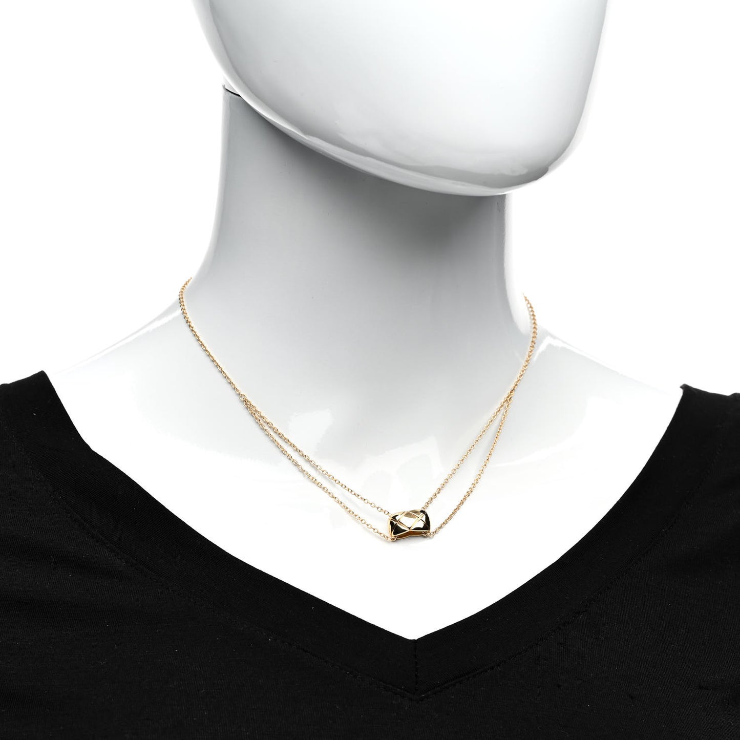 18K Yellow Gold Coco Crush Pendant Necklace