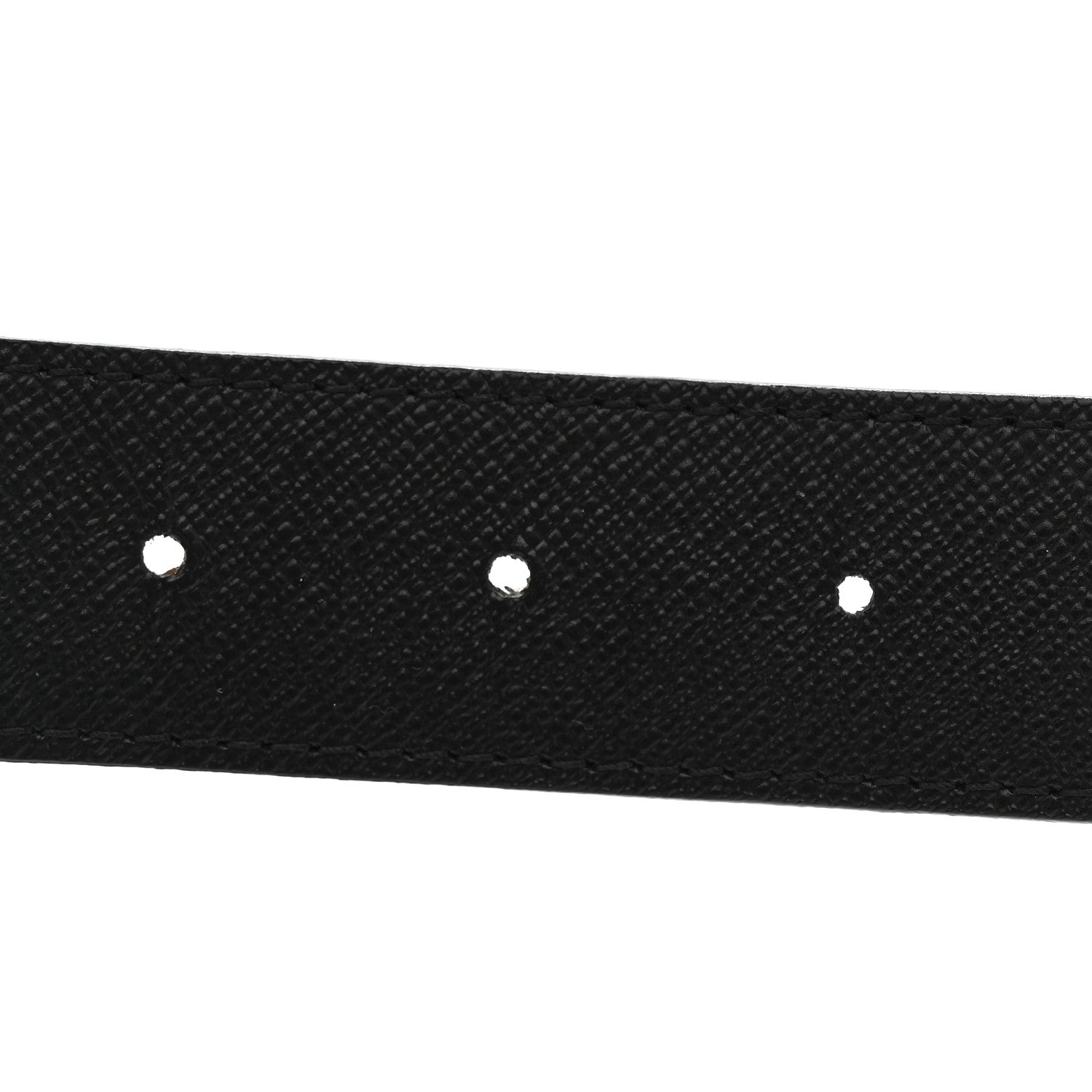 Louis Vuitton Calfskin Monogram 30mm LV Initiales Reversible Belt 80 32 Black 4 of 6