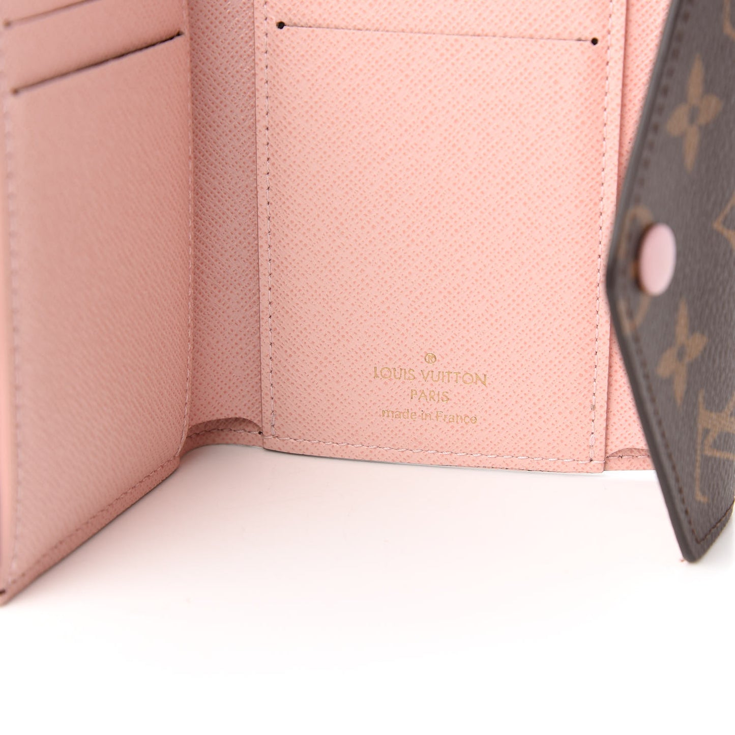 Monogram Victorine Wallet Rose Ballerine