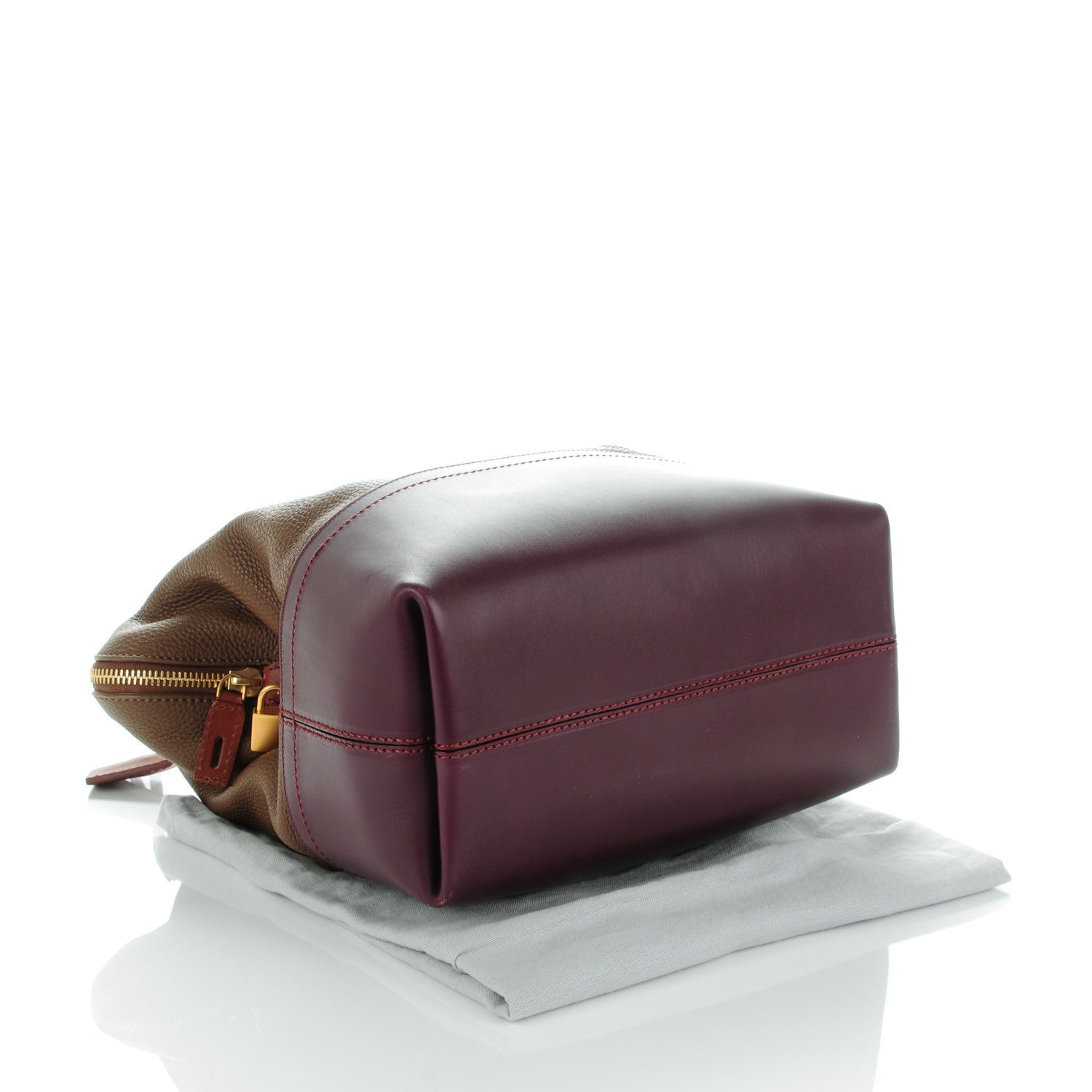 Fendi Cuoio Colorblock 2Bag Fango Mirto Melan 4 of 7