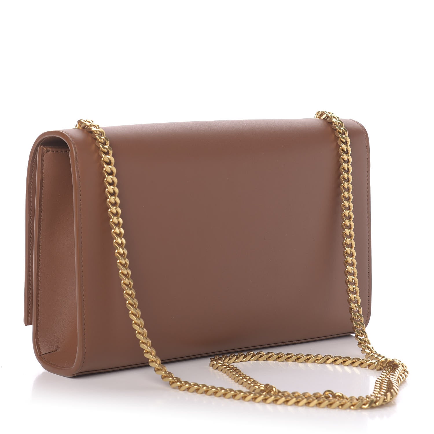 Saint Laurent Smooth Calfskin Medium Classic Monogram Kate Tassel Satchel Fauve 3 of 11
