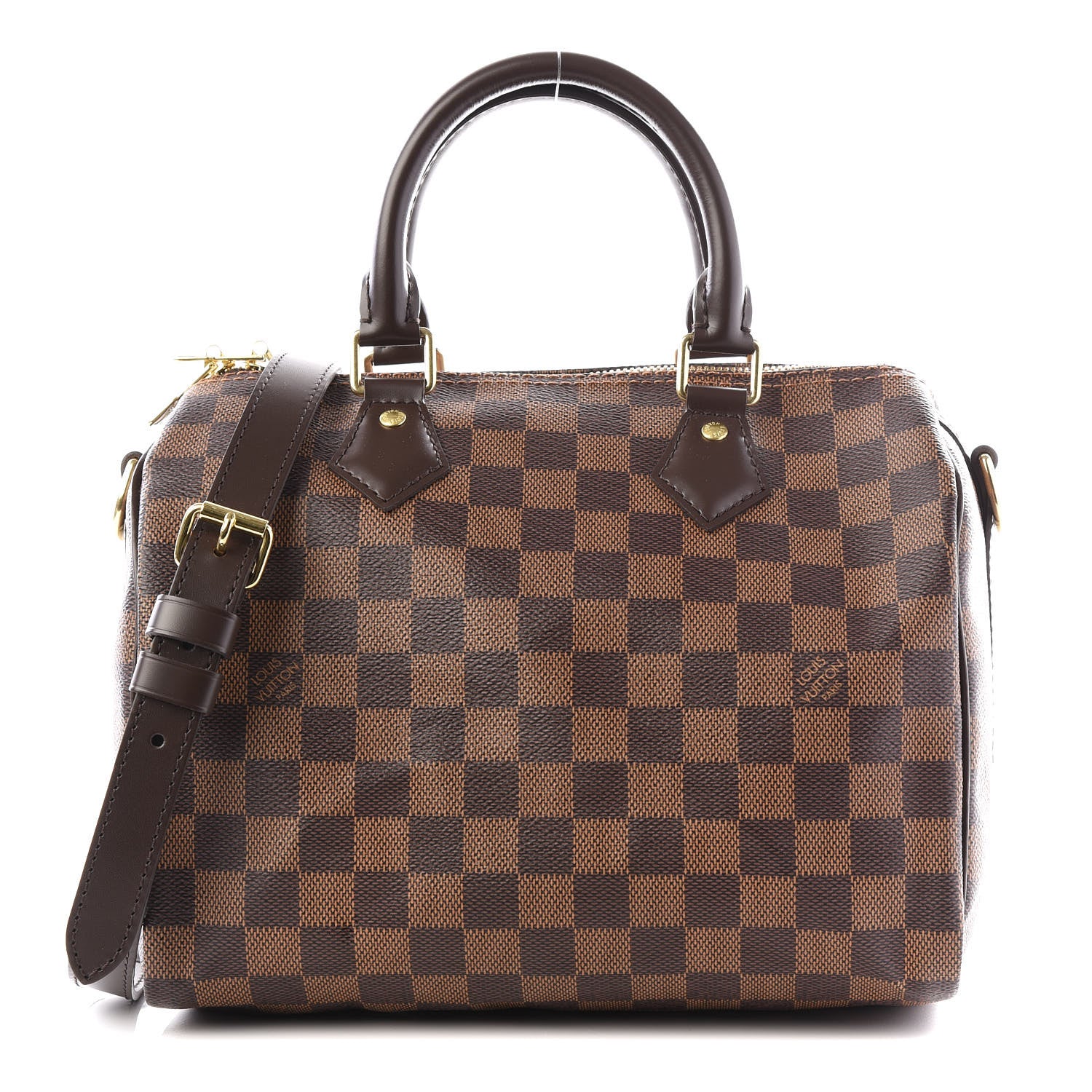 Louis Vuitton Damier Ebene Speedy Bandouliere 25 1 of 12