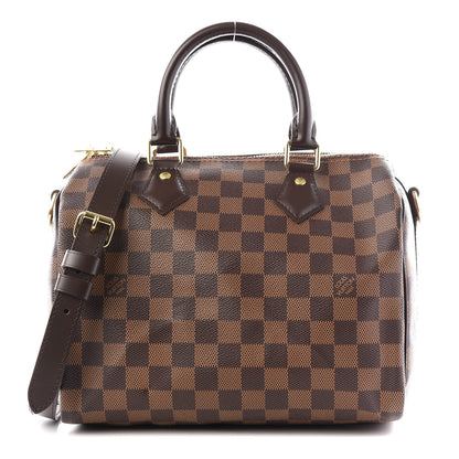 Louis Vuitton Damier Ebene Speedy Bandouliere 25 1 of 12