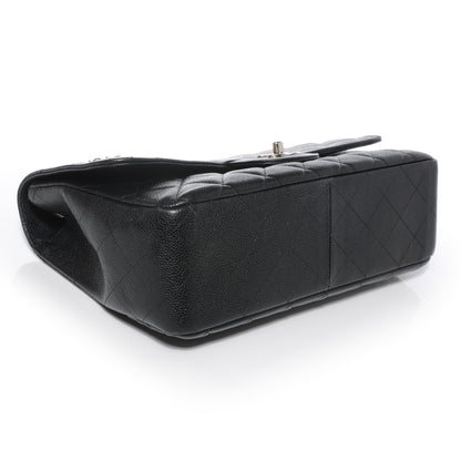 Chanel Caviar Jumbo Single Flap Black 4 of 9