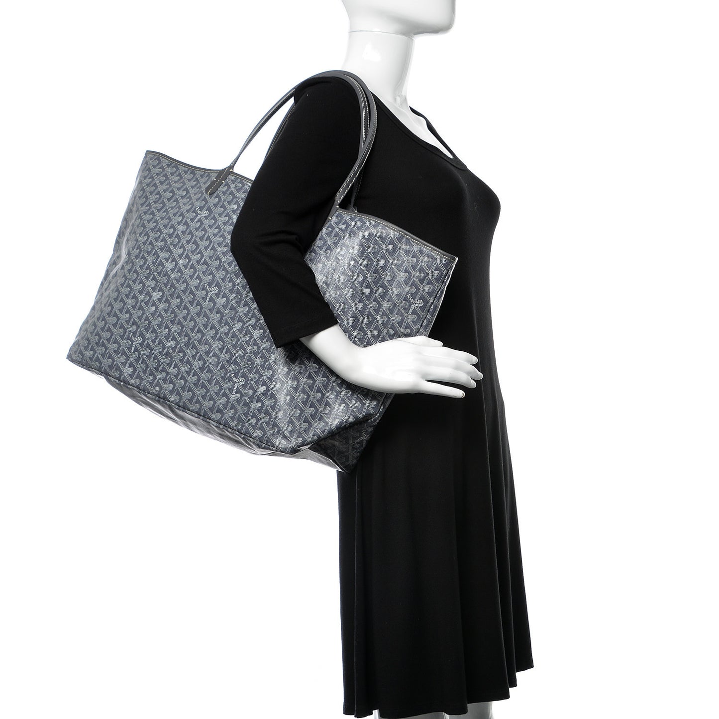 Goyardine Saint Louis GM Grey