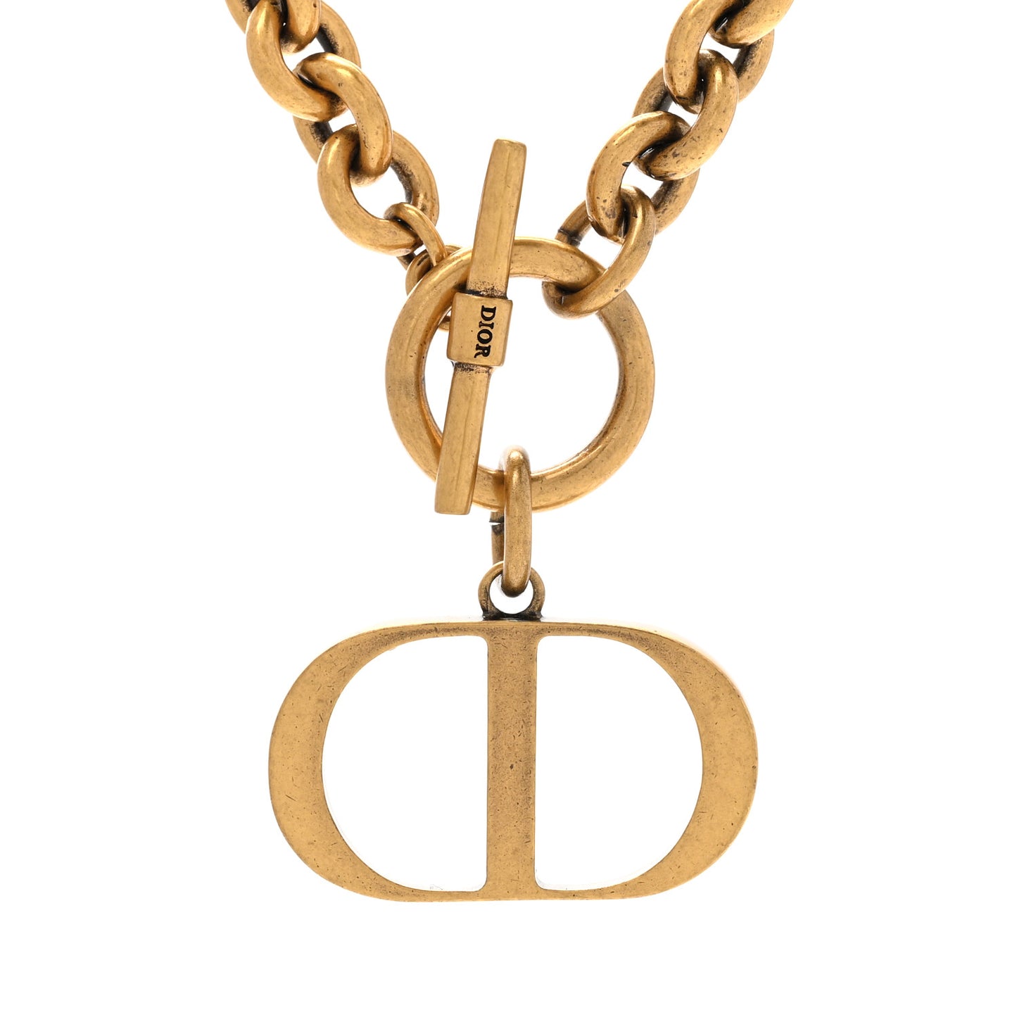 Metal 30 Montaigne Necklace Aged Gold