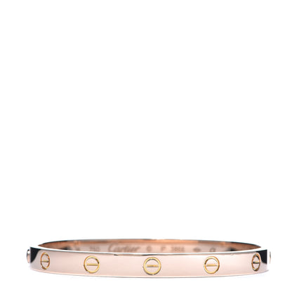 Cartier 18K Pink Gold LOVE Bracelet 18 1 of 5