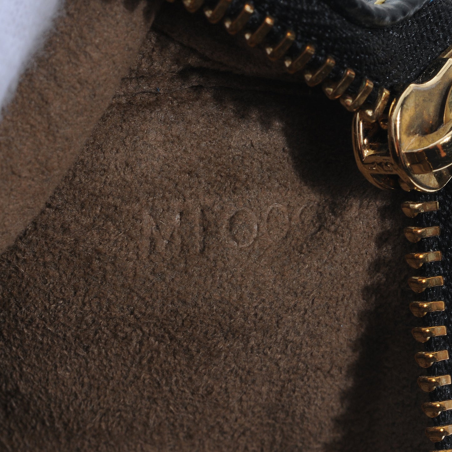 Monogram Multicolor Pochette Plate MM Black