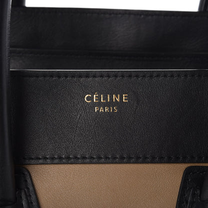 Celine Smooth Calfskin Suede Mini Tri-Color Luggage Beige 17 of 17