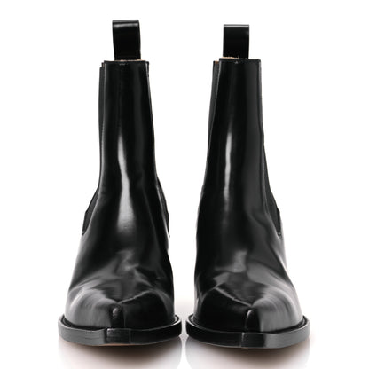 Bottega Veneta Calfskin Lean Boots 37.5 Black 3 of 13