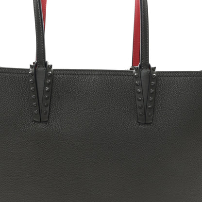 Christian Louboutin Calfskin Monochrome Spikes East West Cabata Tote Rocket 9 of 12