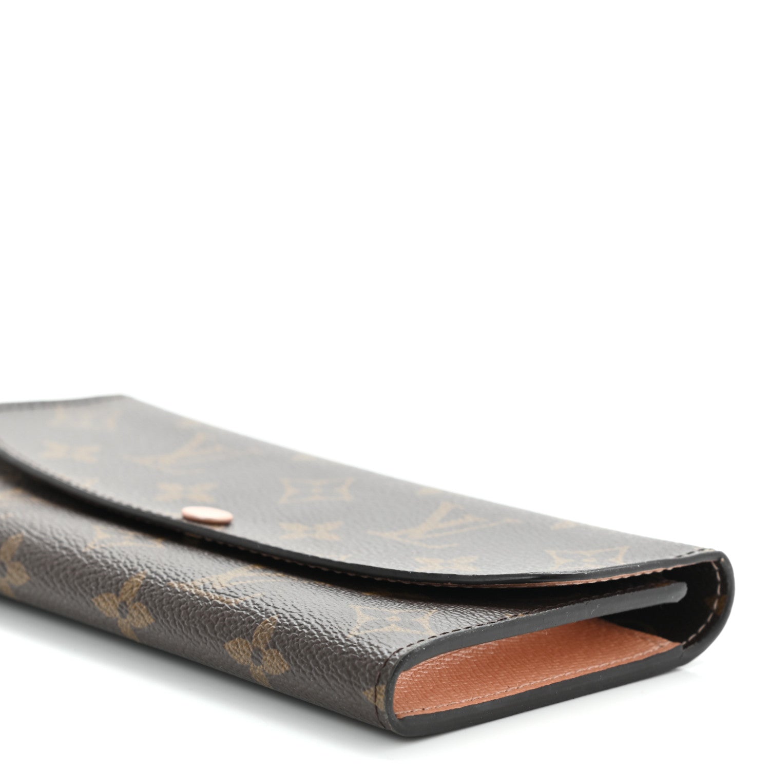 Louis Vuitton Monogram Emilie Wallet Rose Nacre 9 of 9