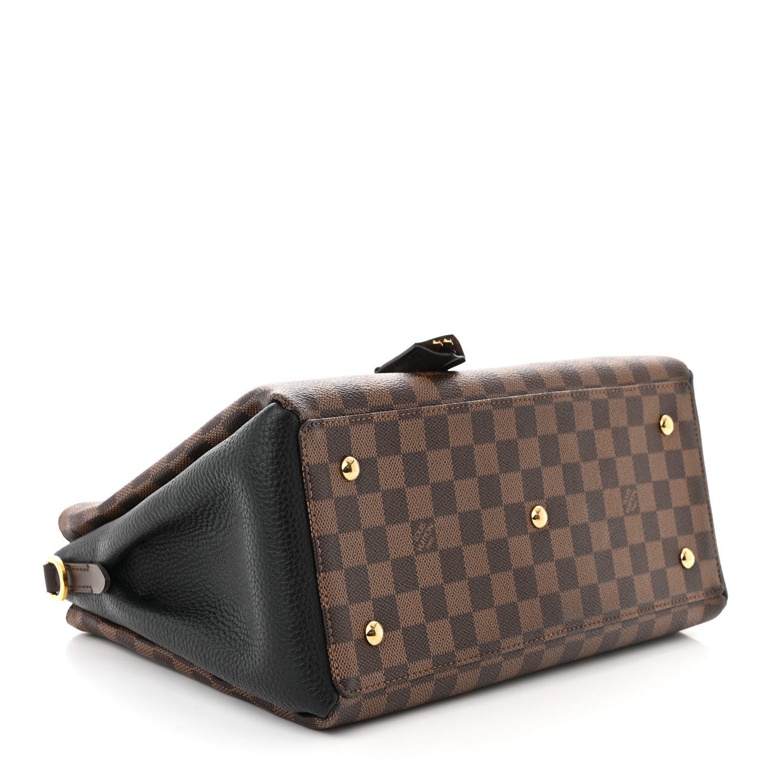 Louis Vuitton Cuir Taurillon Damier Ebene Normandy Black 4 of 13