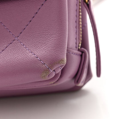Chanel Lambskin Sleek And Chic Flap Purple 11 of 13