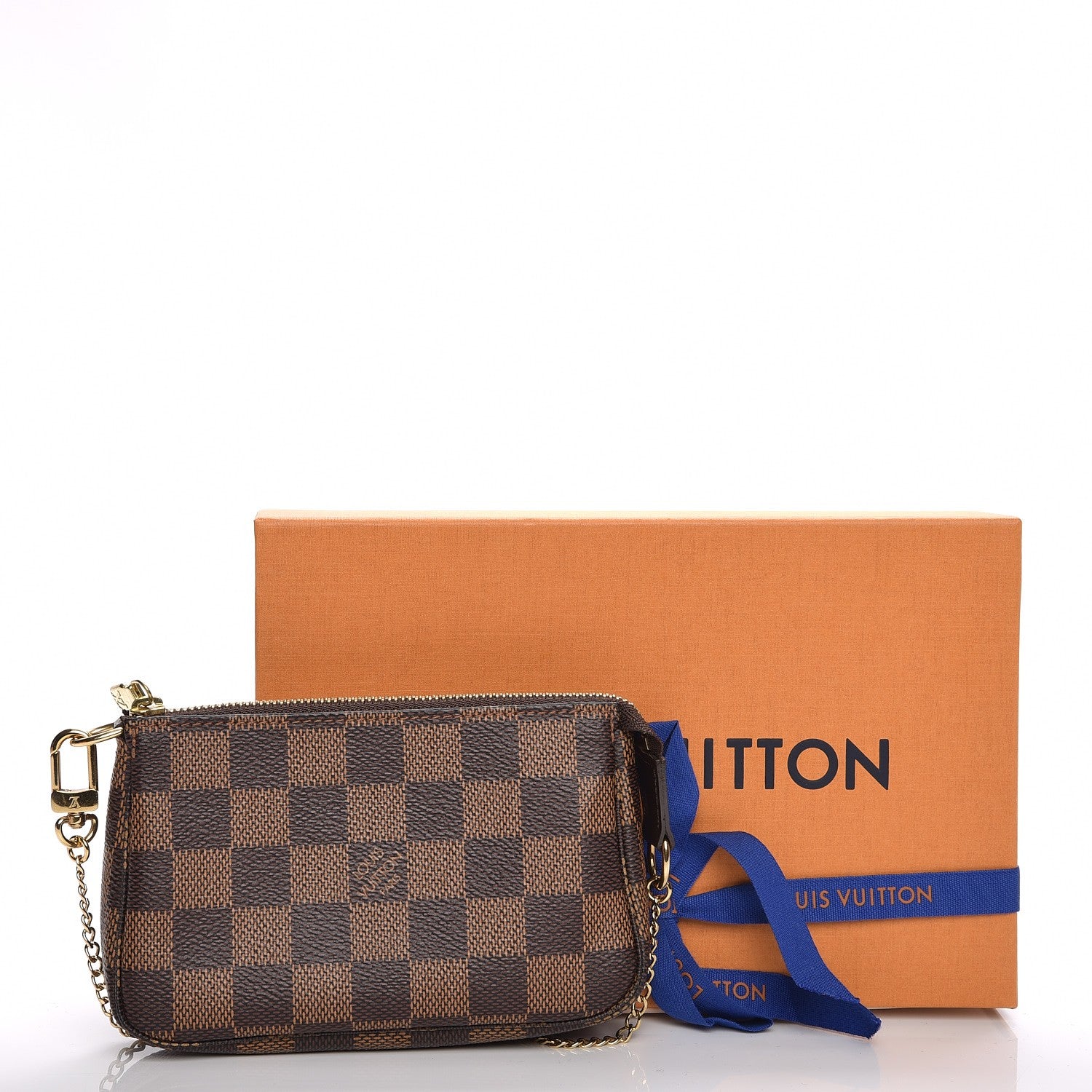 Louis Vuitton Damier Ebene Mini Pochette Accessories 8 of 8
