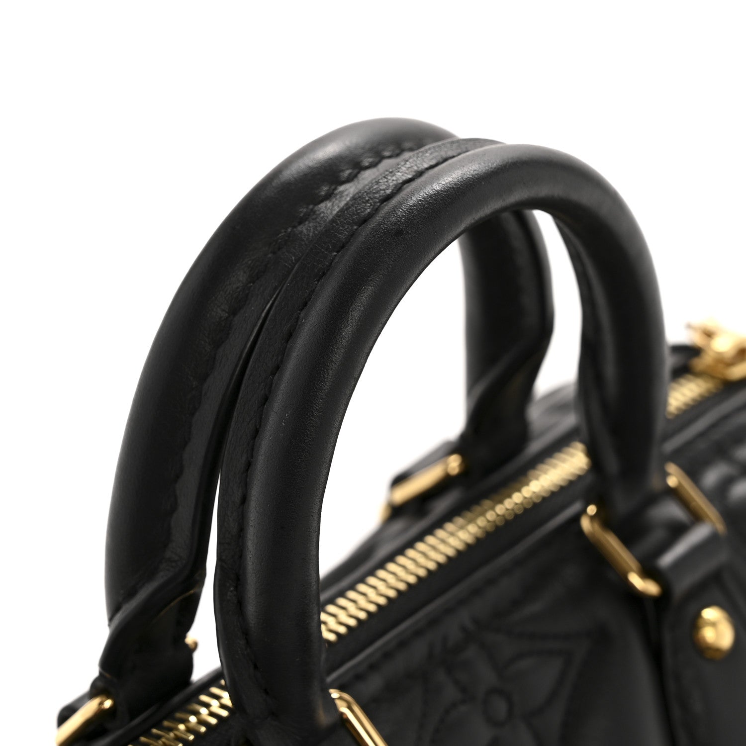 Louis Vuitton Calfskin Bubblegram Papillon BB Black 11 of 12