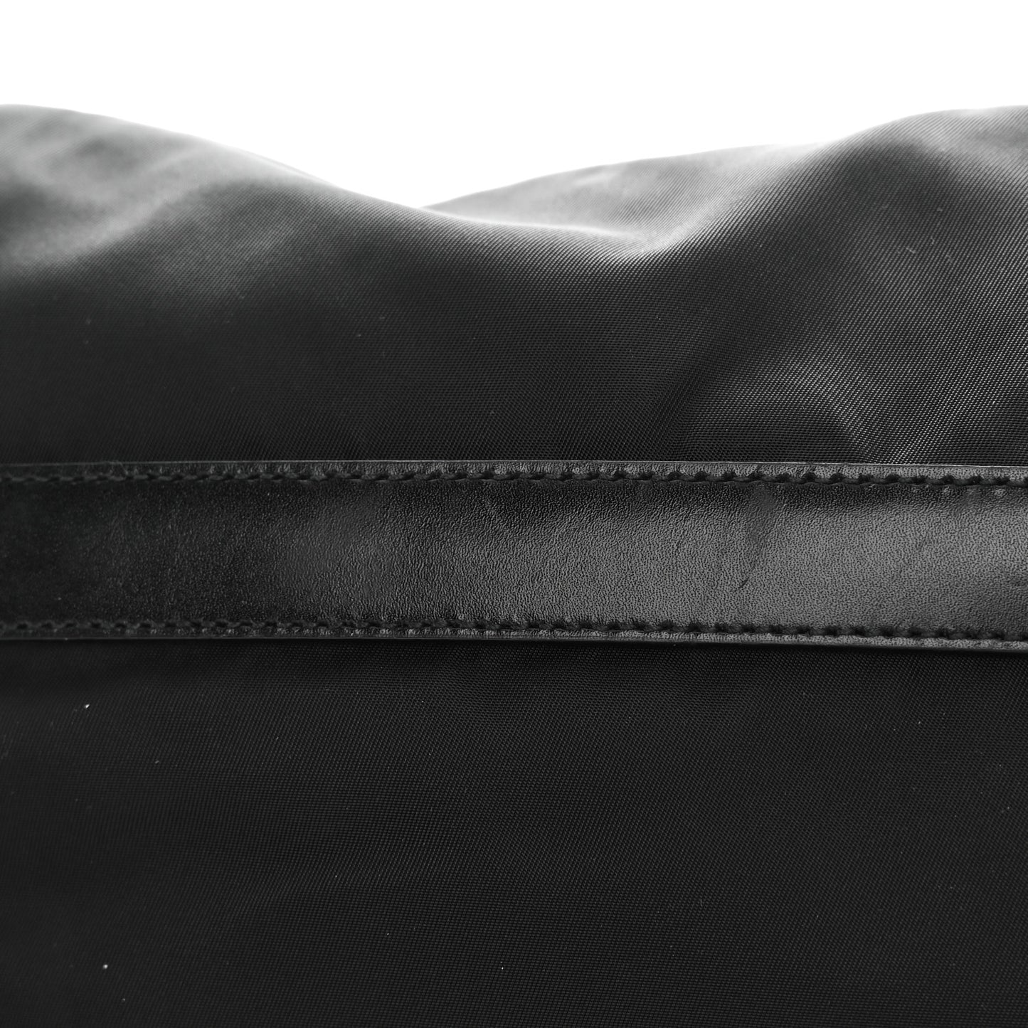 Tessuto Nylon Messenger Bag Black