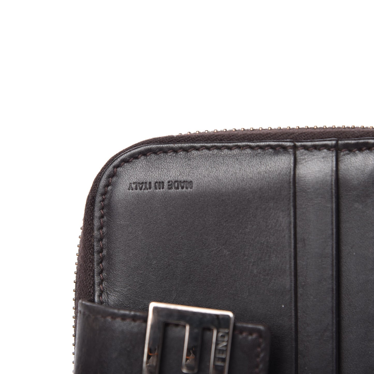 Zucchino Vitello Compact Wallet Testa di Moro Beige