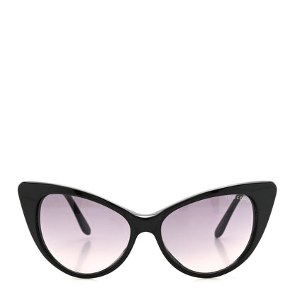 Tom Ford Nikita Cat Eye Sunglasses TF173 Black 2 of 8