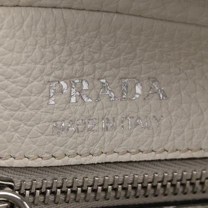 Prada Vitello Daino Crossbody White 6 of 11