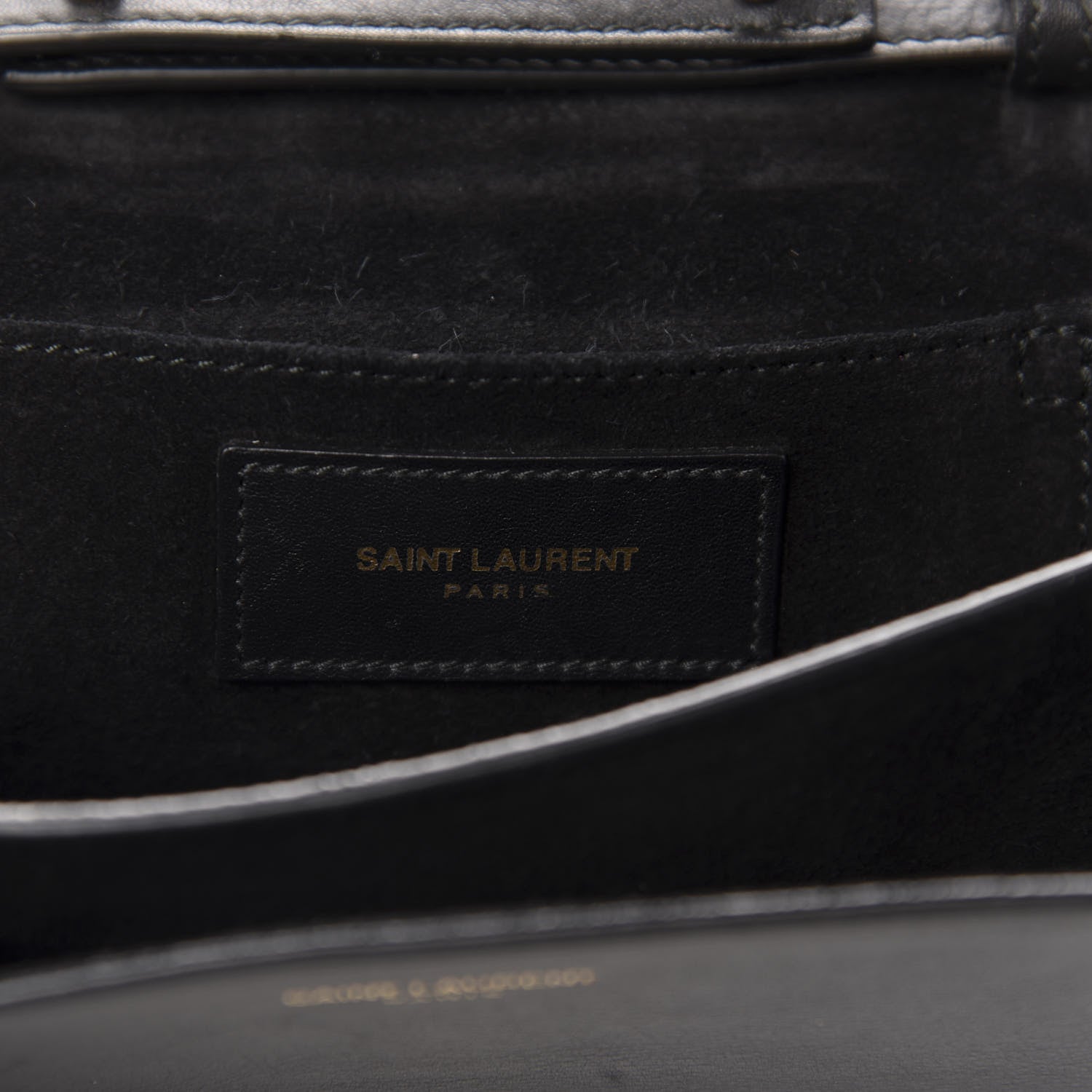 Saint Laurent Calfskin Small Classic Y Satchel Bag Black 8 of 10