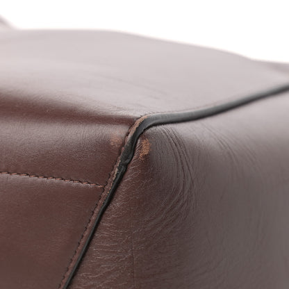 Celine Natural Calfskin Sangle Bucket Bag Dark Brown 12 of 24