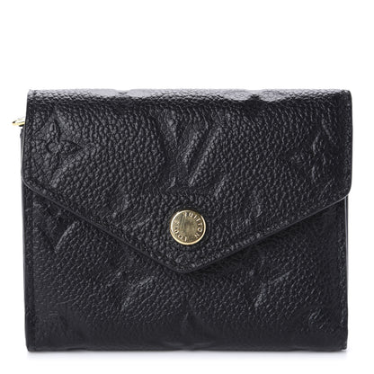 Louis Vuitton Empreinte Zoe Wallet Black 1 of 10
