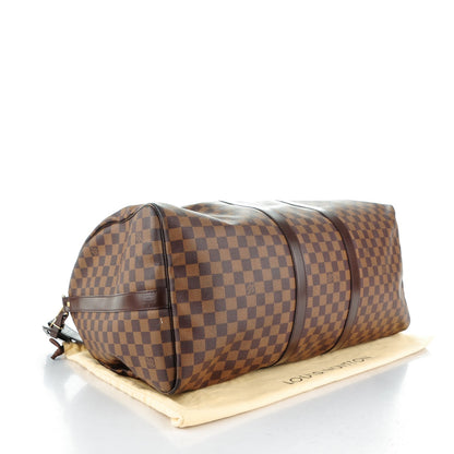 Louis Vuitton Damier Ebene Keepall Bandouliere 55 4 of 9