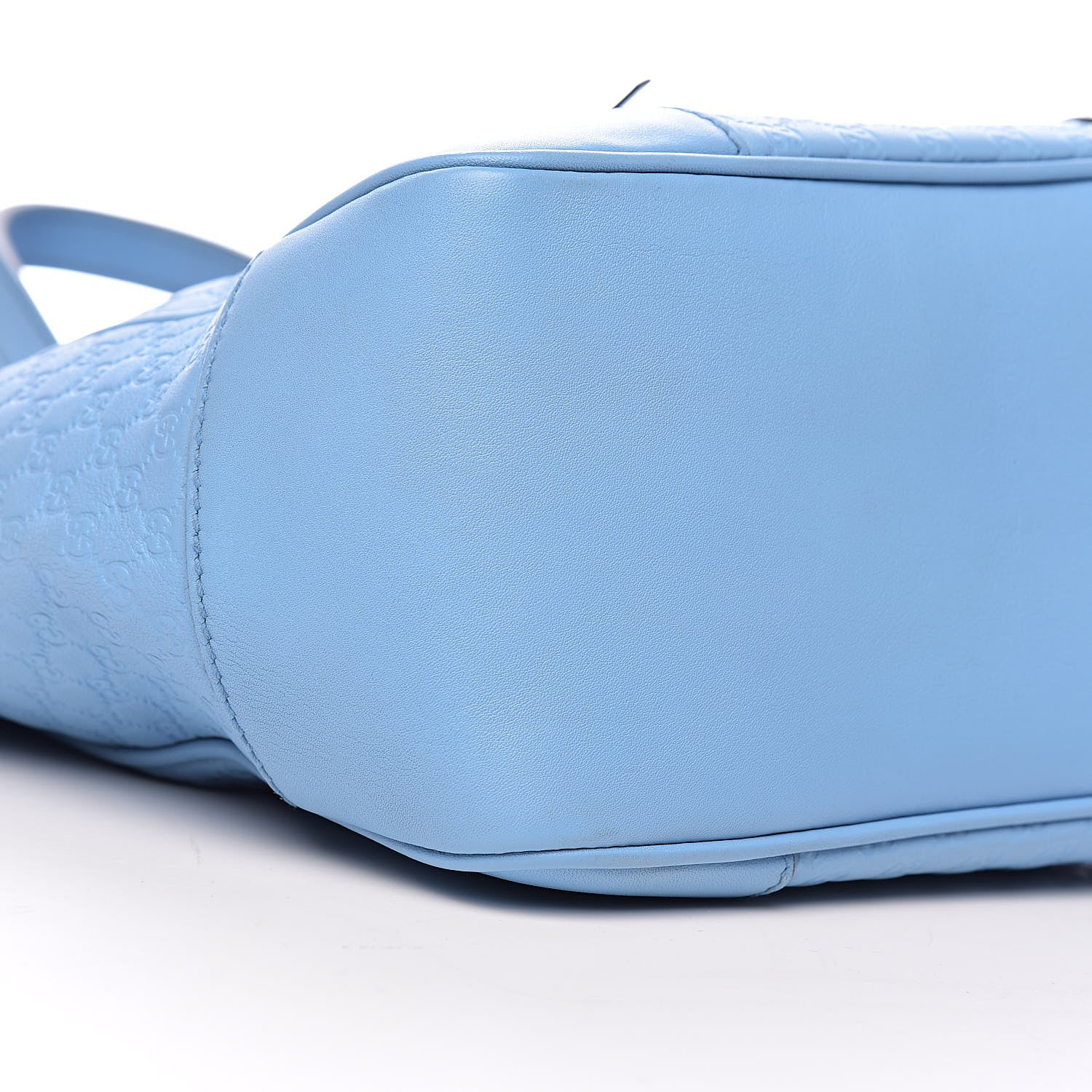 Gucci Microguccissima Small Bree Tote Mineral Blue 8 of 11