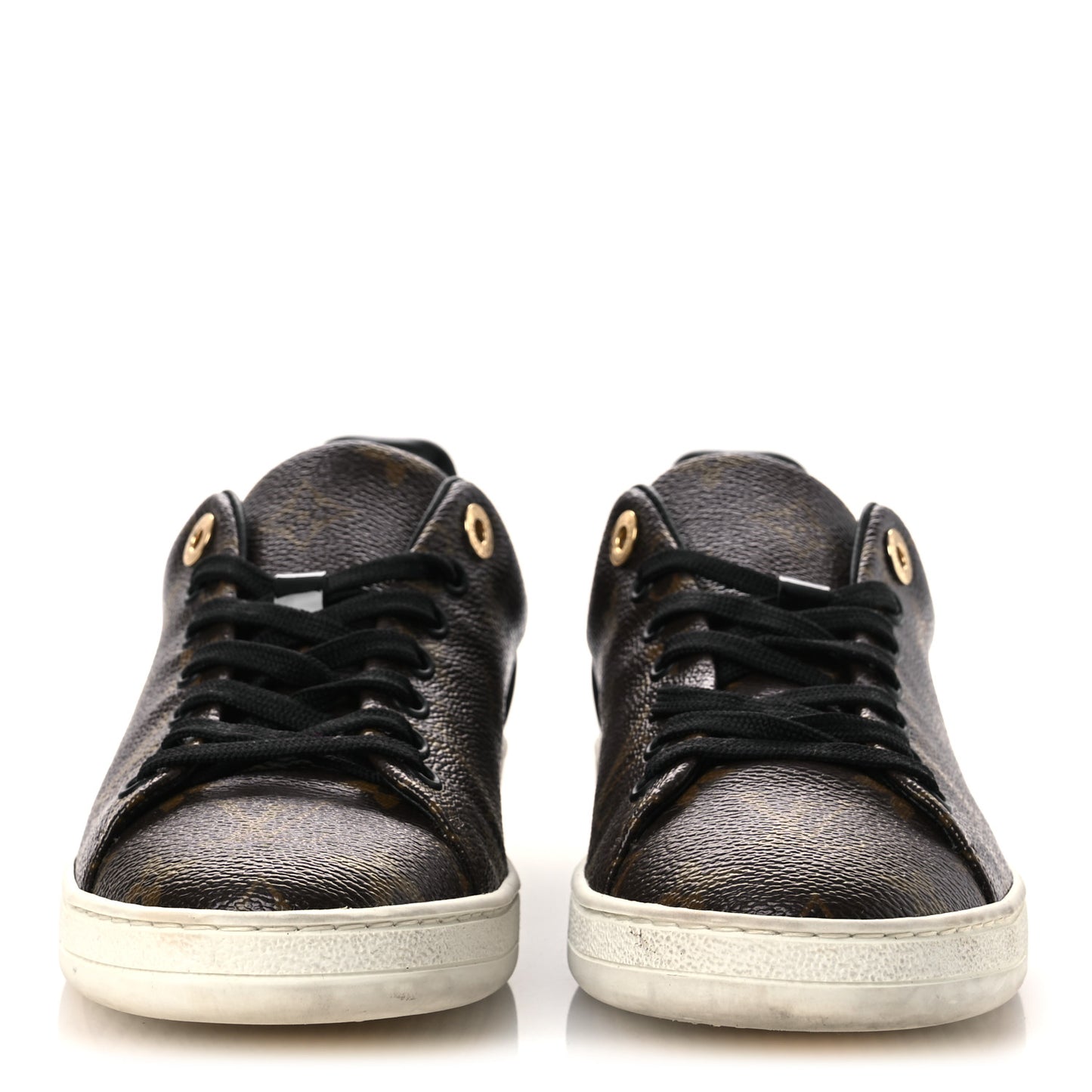 Patent Monogram Frontrow Sneakers 38
