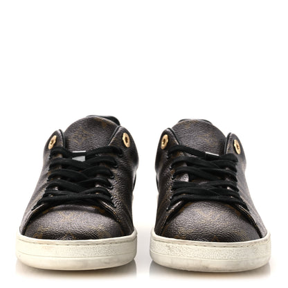 Louis Vuitton Patent Monogram Frontrow Sneakers 38 3 of 13