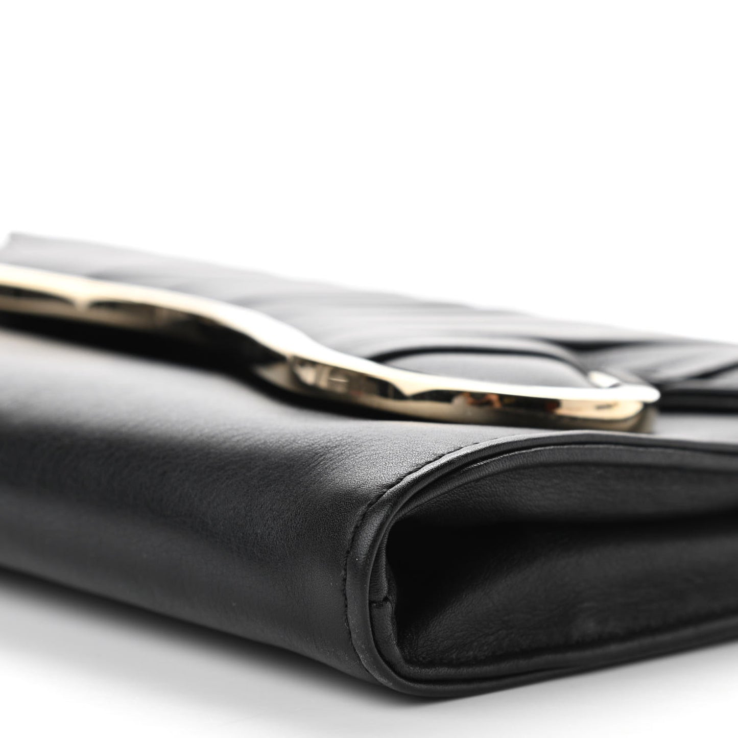 Calfskin Brooklin Clutch Black