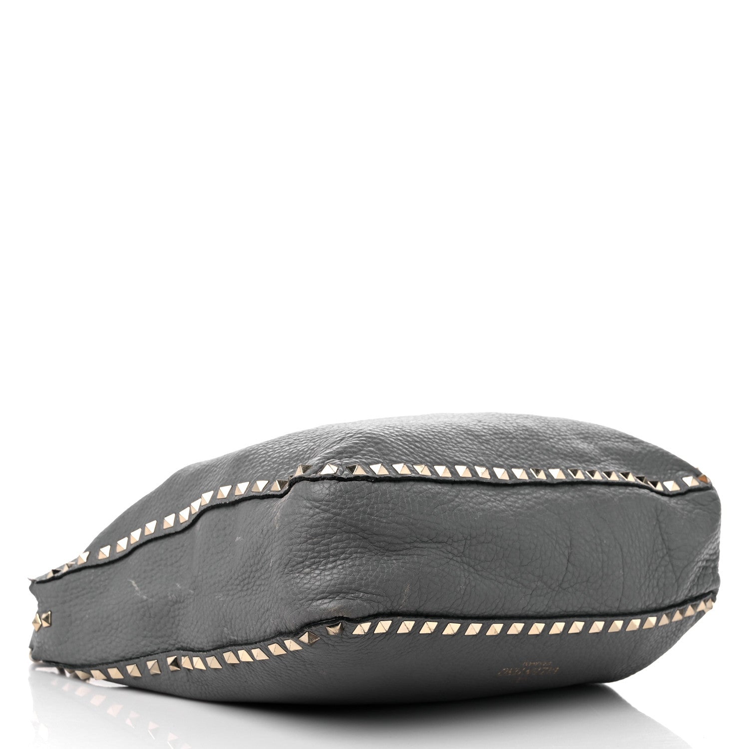 Valentino Garavani Pebbled Calfskin Small Rockstud Flip-Lock Messenger Bag Pebble 4 of 17