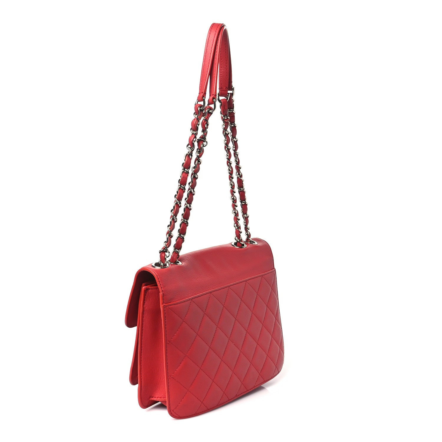 Chanel Caviar Quilted Small CC Box Top Flap Red 1763759 – FASHIONPHILE
