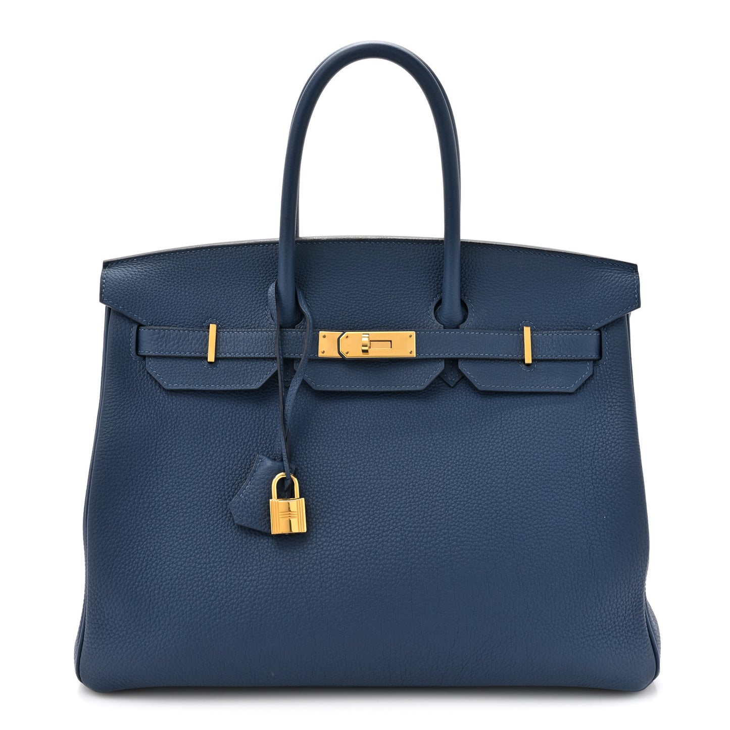Togo Birkin 35 Deep Bleu