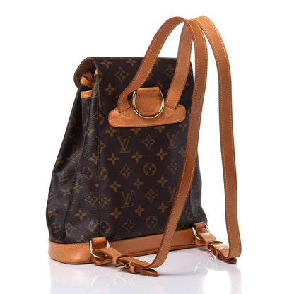 Louis Vuitton Monogram Montsouris MM Backpack 2 of 10