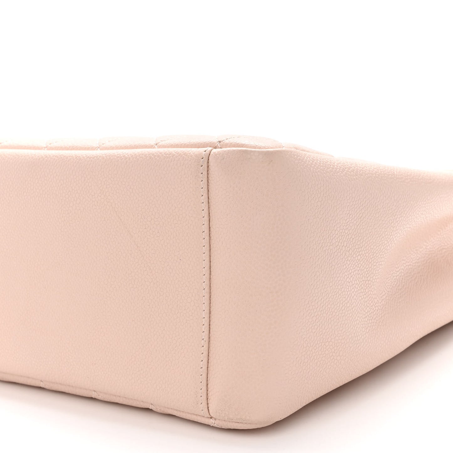 Caviar Quilted Grand Shopping Tote GST Light Pink