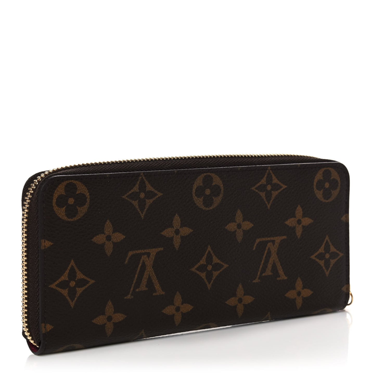 Monogram Clemence Wallet Fuchsia
