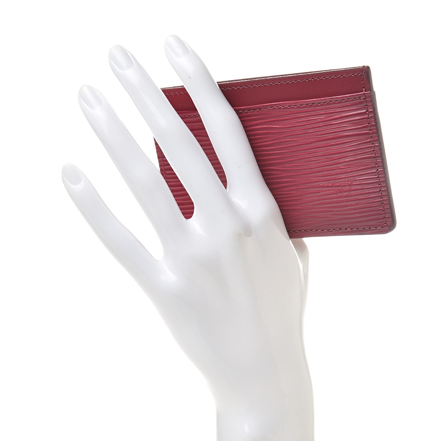Louis Vuitton Epi Card Holder Fuchsia 2 of 7